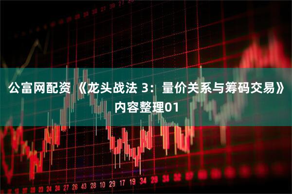 公富网配资 《龙头战法 3：量价关系与筹码交易》内容整理01